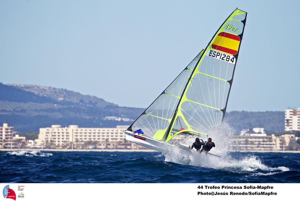 49er ESP ESP-1284 31 Diego Botin Pablo Turrado - 44th Trofeo Princesa Sofia Mapfre © Jesus Renedo / Sofia Mapfre http://www.sailingstock.com